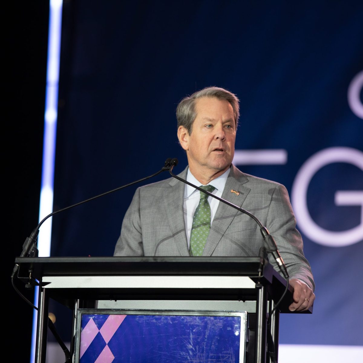Kemp pitching Georgia at World Economic Forum